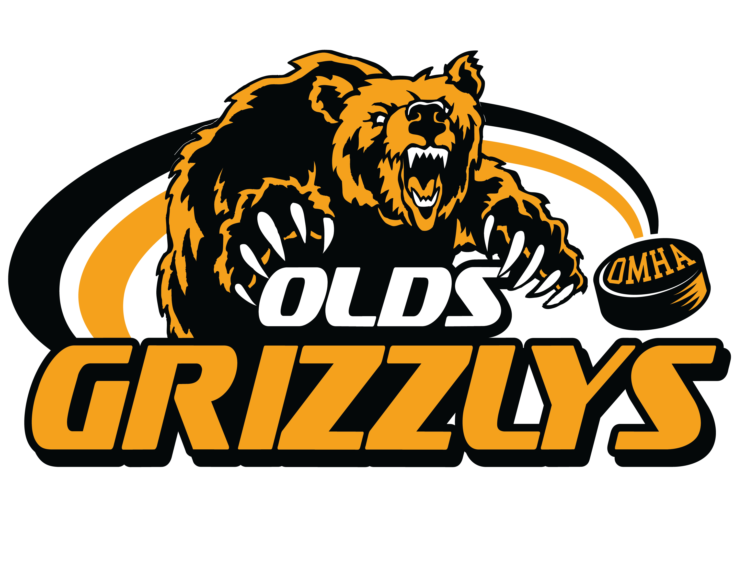 OLDs Grizzlys Minor Hockey Logo