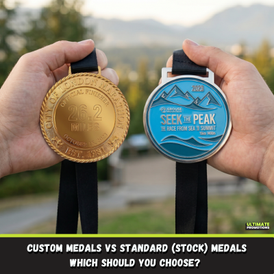 Custom Medals vs Standard (Stock) Medals: Which Should You Choose?