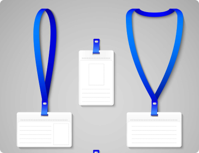 Custom Lanyard for Badge Holders & ID Badges for Events