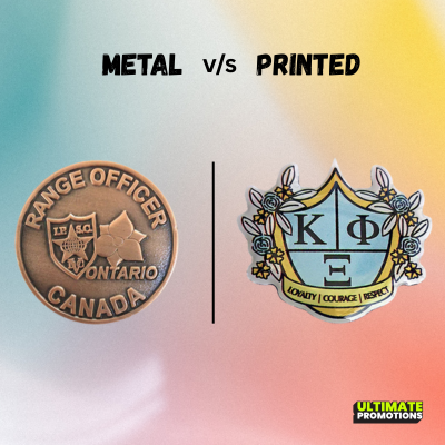 What Is the Difference Between a Metal Lapel Pin and a Printed Lapel Pin?