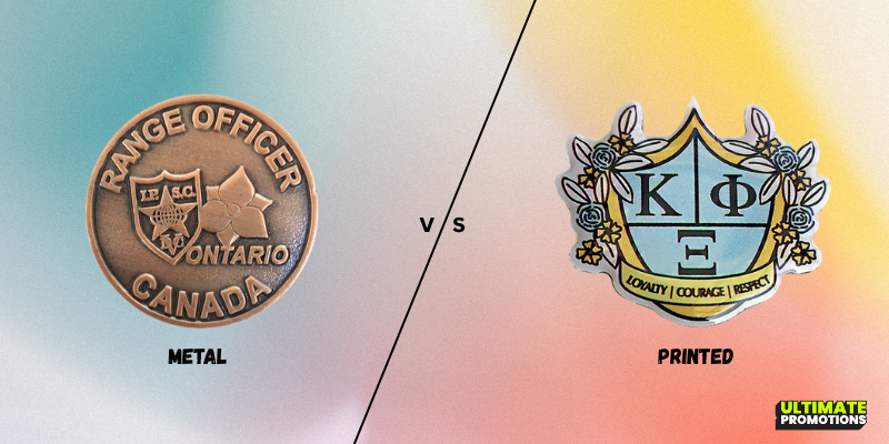 What Is the Difference Between a Metal Lapel Pin and a Printed Lapel Pin?