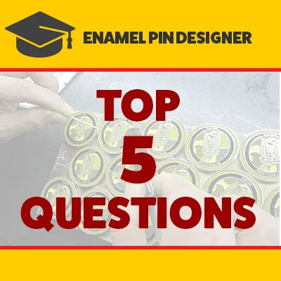 The Top 5 Frequently Asked Questions About Enamel Pins