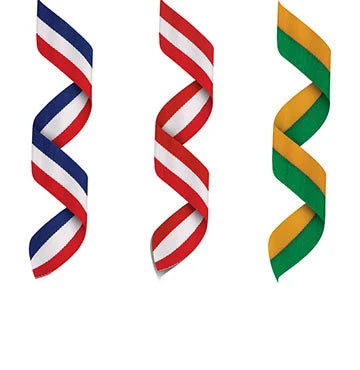 Stock Ribbon Choices For Medals
