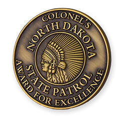 1 Sided Metal Coin - no colour
