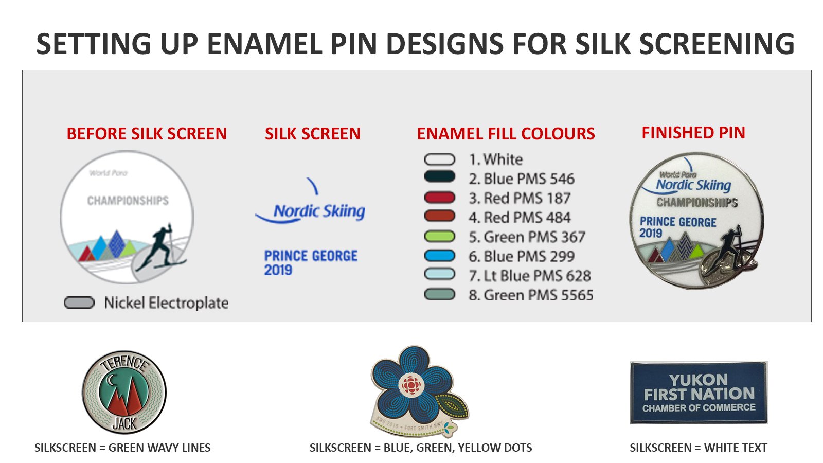 how to use silkscreens in enamel pin designs